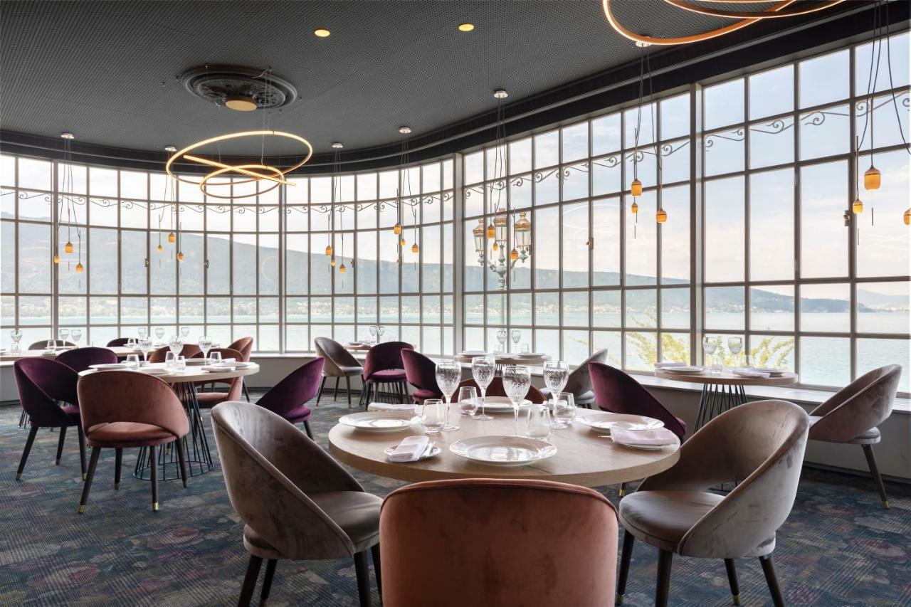 Le Palace De Menthon Zewnętrze zdjęcie Restaurant